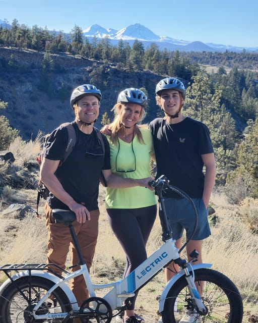 Electric Bike Tour of Bend & Deschutes River - The longer 45-minute ride through Bend and the Old Mill area