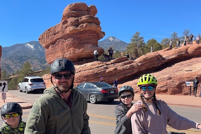 Electric E-Bike Tour of Manitou Springs & Garden of the Gods - Entering Garden of the Gods by electric bike