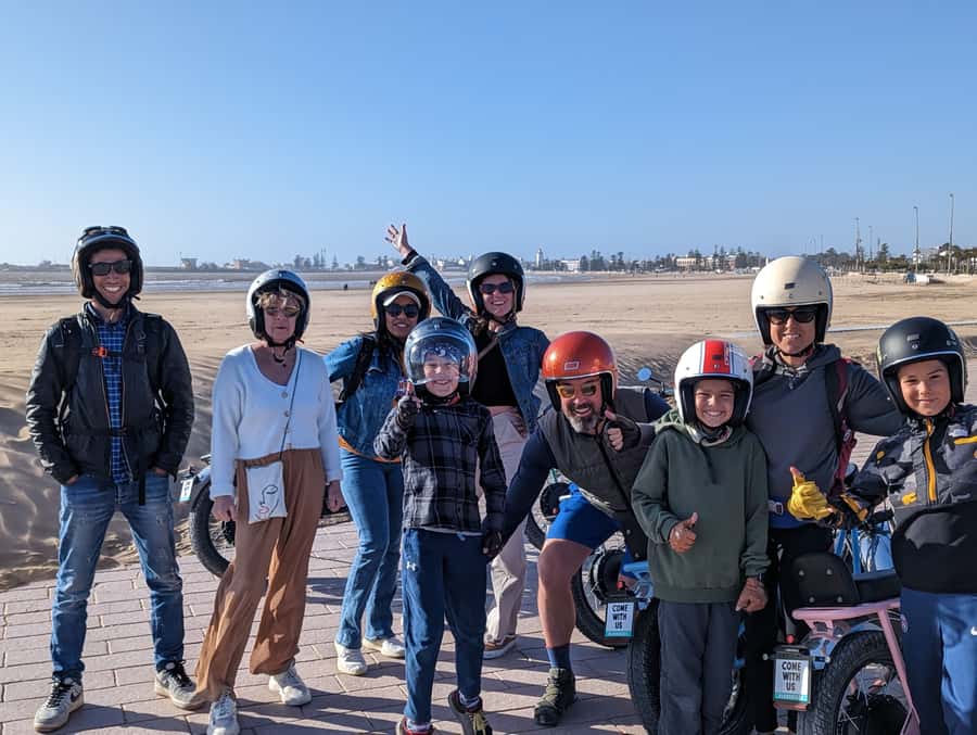 Essaouira: Area Highlights Guided E-Bike Tour - Returning beside the river with medina views