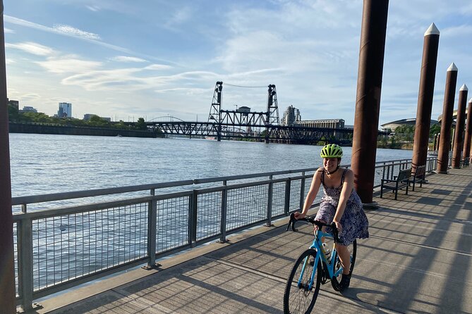 Essential Portland Oregon Bike and E-Bike Tour! - Tilikum Crossing and the best bridge views