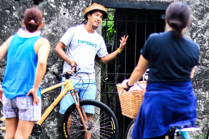 Experience Intramuros with Bamboo Bicycle - Ecotours - The Japanese cannon and a harder chapter of Manila’s past