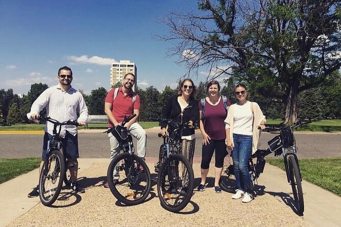 Explore Denver by E-bike Guided Tour - The Big Blue Bear is Denver’s most playful photo stop