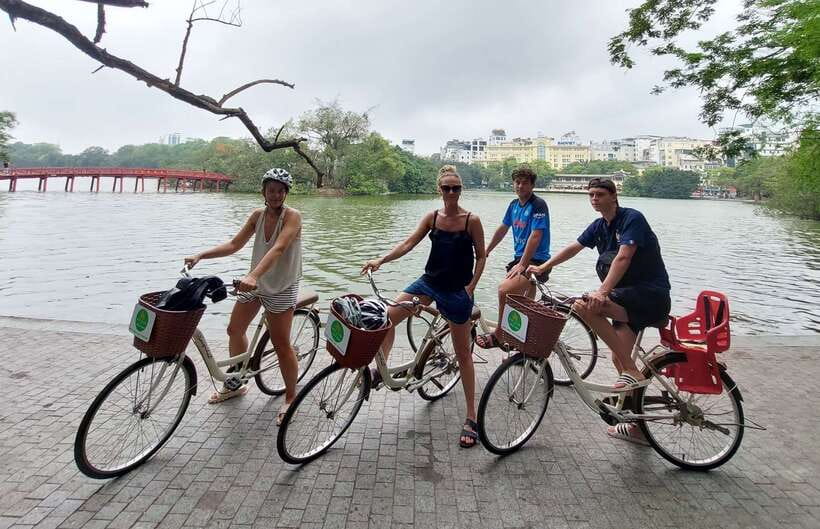 Explore Hanoi Old City By Cycling Tour With Small Groups - North Gate and the old railway district