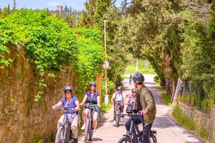 Fiesole E-Bike Tour with Olive Oil Tasting or Pool & Chill - Afternoon choice: pool time with wine and bruschetta