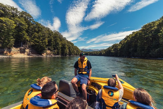 Fiordland Jet Boat and Biking Combo from Te Anau - Speed and scenery on the Upper Waiau River