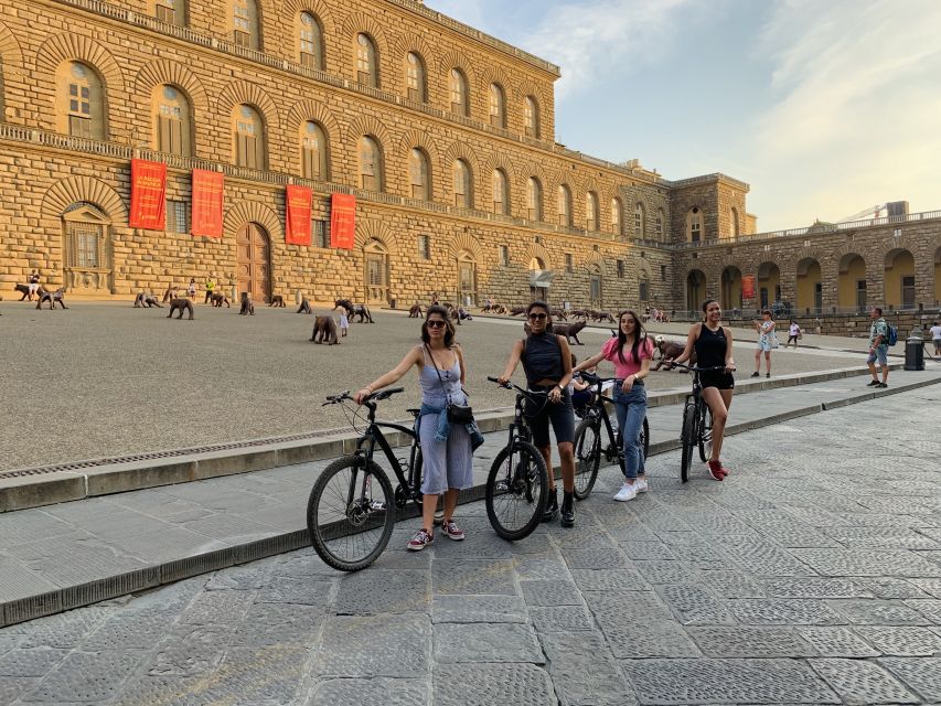 Florence: 2-Hour Guided Sightseeing Bike Tour - Piazza Pitti and the quieter side of the Arno