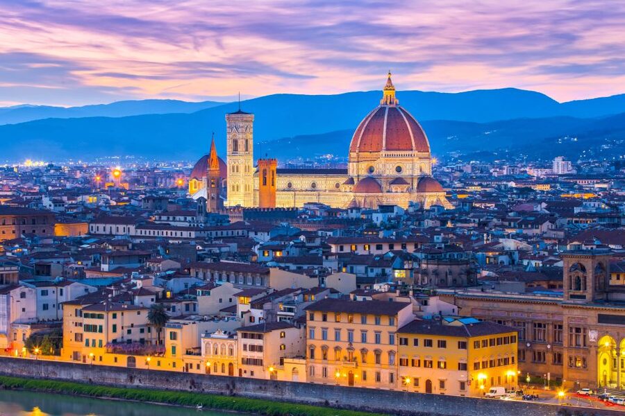 Florence at Night Bike Tour with Wine and Aperitivo Picnic - Santo Spirito shows the social side of the Oltrarno