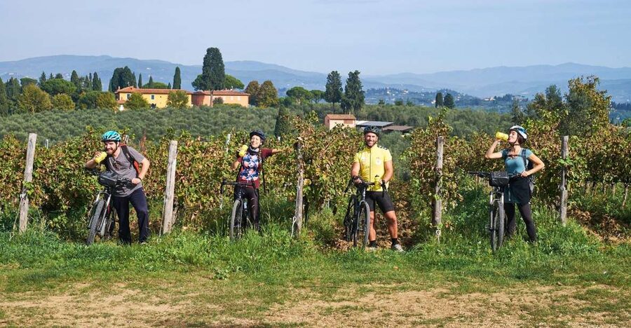 Florence: Chianti E-Bike Tour with Tuscan Lunch & Winery - The return route is part of the reward