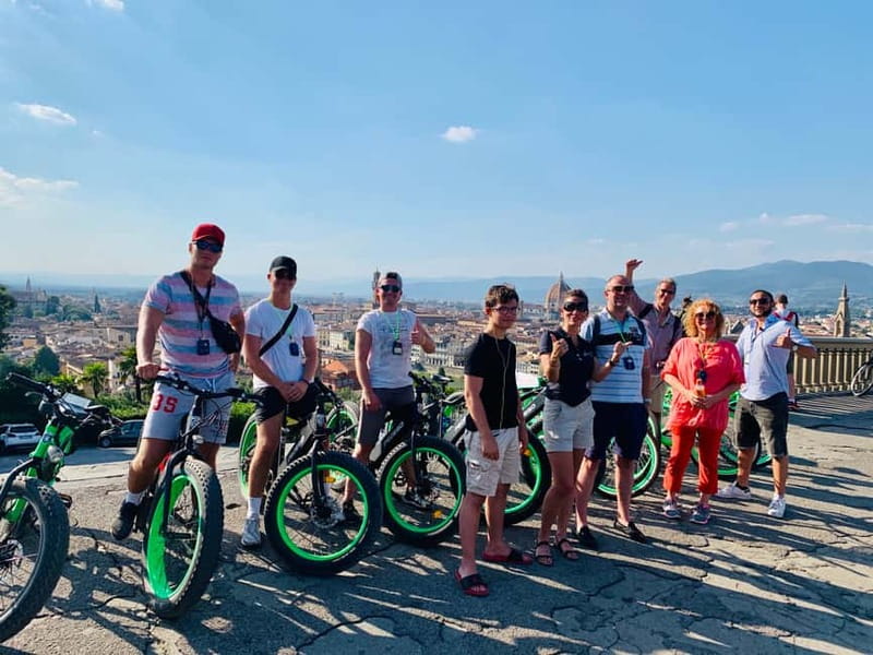 Florence: Guided E-Bike Tour to Piazzale Michelangelo - Key points at a glance