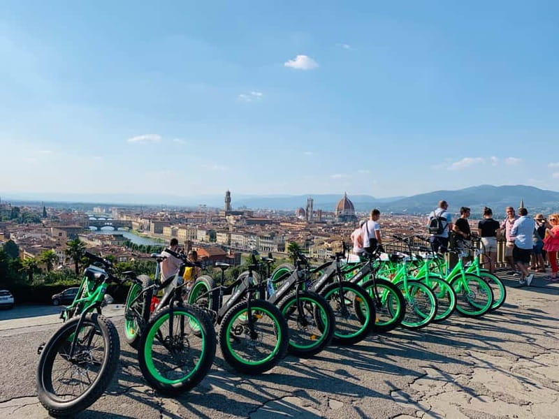 Florence: Guided E-Bike Tour to Piazzale Michelangelo - From Via de’ Martelli into Renaissance Florence