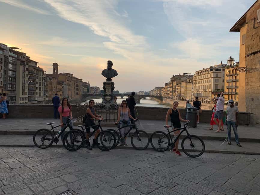 Florence Medici Bike Tour – Cycle Through History and Power - Riding beside the Arno River