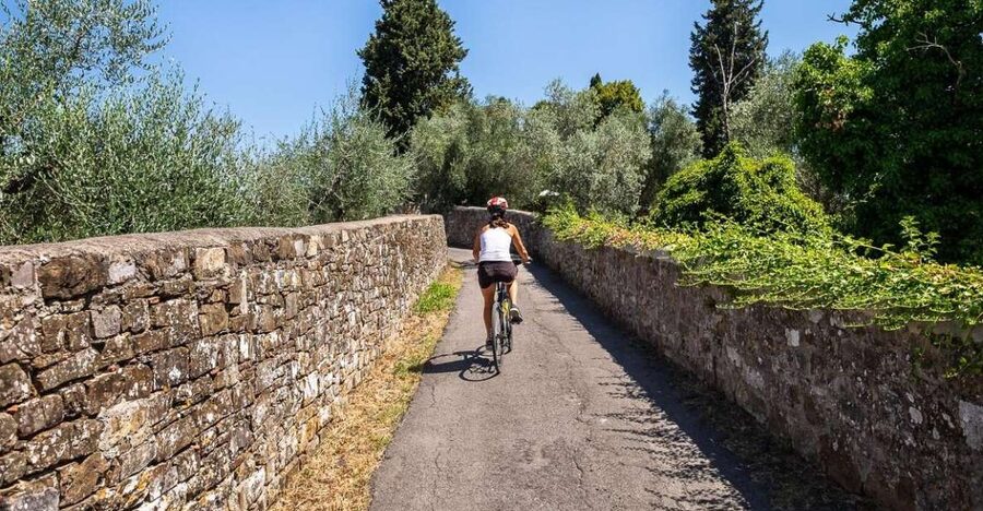 Florence: Tuscany Bike Tour with Wine & Olive Oil - Four climbs, one hour of actual riding