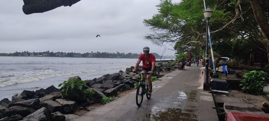 Fort Kochi Heritage Day Cycling Tour - St. Francis Church and the old European quarter