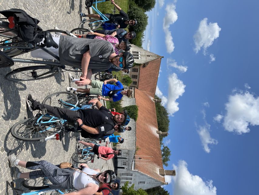From Bruges: Family-Friendly Countryside Guided Bike Tour - A drink stop to finish the Belgian way