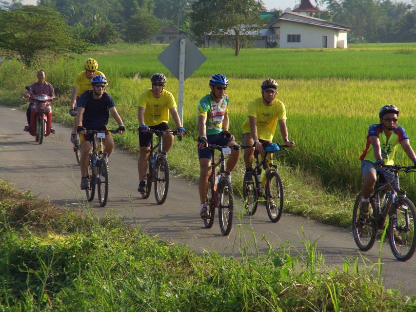 From Chiang Mai: Mae Taeng Valley and Waterfalls Cycle Tour - A Thai lunch in a tropical garden
