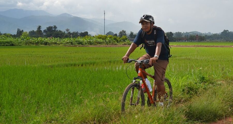From Chiang Mai: Mae Taeng Valley and Waterfalls Cycle Tour - Buatong Sticky Waterfalls are unlike ordinary falls