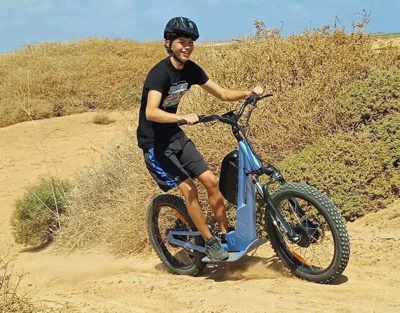 From Corralejo: Fuerteventura Guided E-Bike/E-scooter Tour - Key points at a glance