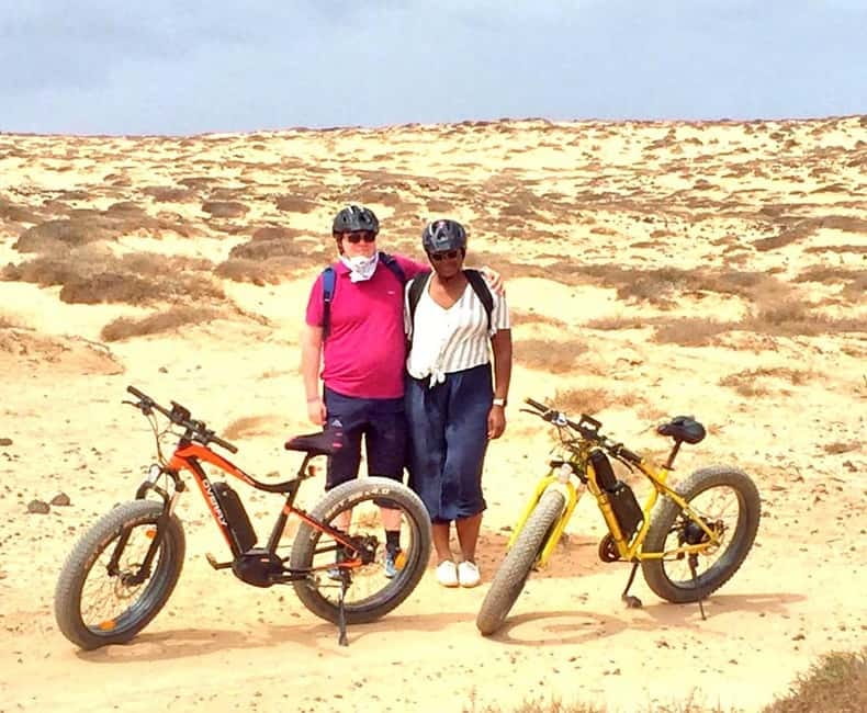 From Corralejo: Fuerteventura Guided E-Bike/E-scooter Tour - Majanicho and the northern coast