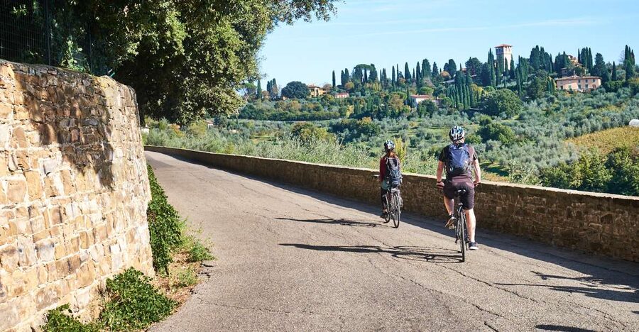 From Florence: Tuscan Hills Biking with Farm Tour and Lunch - The First Viewpoint and Florence Panorama