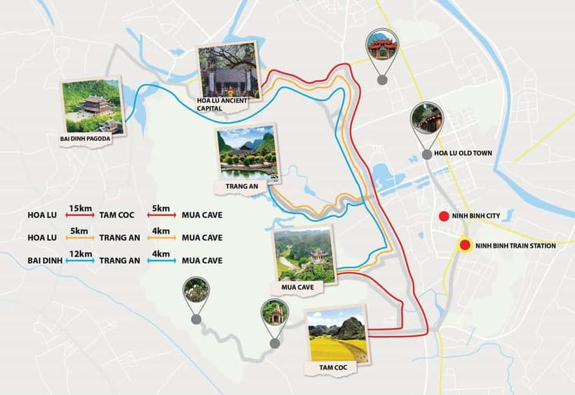 From Hanoi: Ninh Binh Trip with Cycling & Buffet Lunch - Mua Cave and the nearly 500-step finish