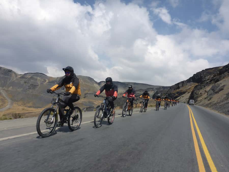 From La Paz: The World's Most Dangerous Road Biking Tour - The scenery changes faster than the road