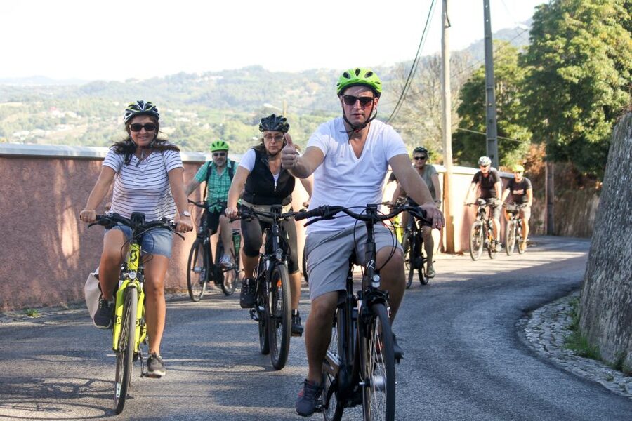 From Lisbon: Sintra to Cascais Full-Day Guided E-Bike Tour - Arriving in Cascais by bicycle and train