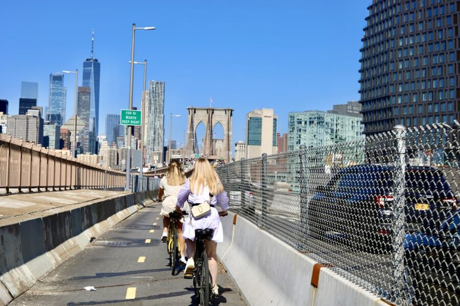 From Manhattan: 2-Hour Brooklyn Bridge Bike Tour - Plymouth Church and the bridge views
