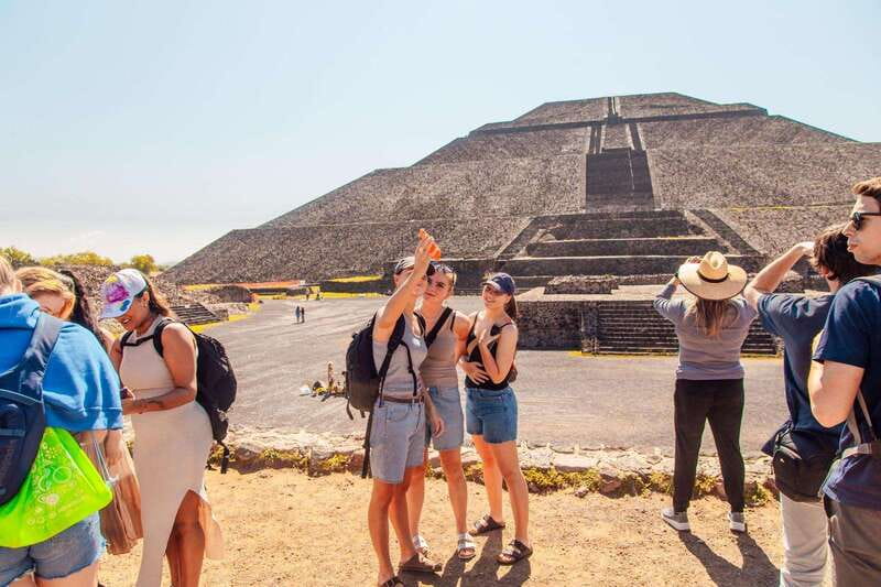 From Mexico City: Teotihuacan Pyramids and Bike Tour - Lunch in San Juan, With Drinks Extra