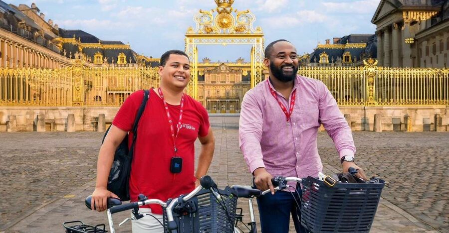 From Paris: Versailles Bike Tour with Gardens & Palace Entry - Meeting at Javel and riding the train to Versailles