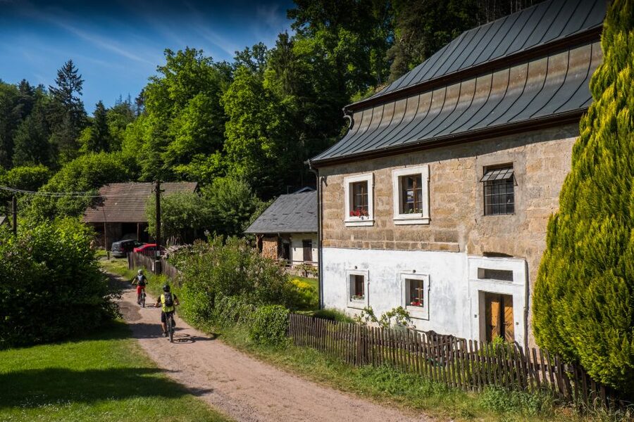From Prague: E-Mountain Biking Trip to the Bohemian Paradise - The guide and the small-group experience