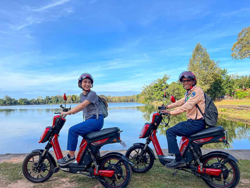From Siem Reap: Angkor Wat Sunrise and Temples E-Bike Tour - Key points at a glance