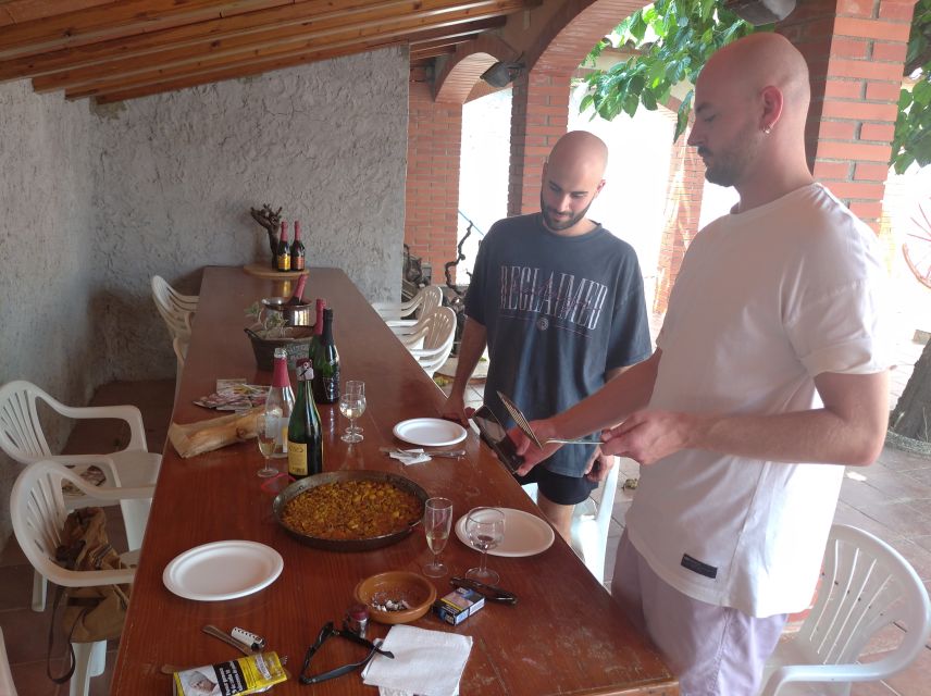 From Sitges: Paella Masterclass, Bike Ride and Winery Visit - A relaxed 15km ride through Catalan vineyards