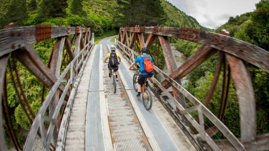 From Wellington: Remutaka Rail Trail eBike Tour - The summit plateau and packed lunch