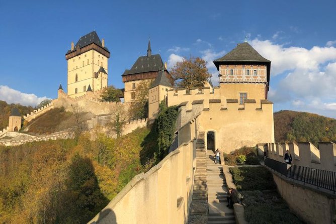Full-Day Countryside Bike Tour to Karlstejn Castle (small group) - Arriving at Karlstejn Castle by bicycle