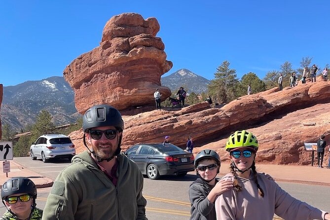 Garden of the Gods Highlights and Gems Guided E-Bike eBike Tour - A glimpse of the Manitou Springs Incline
