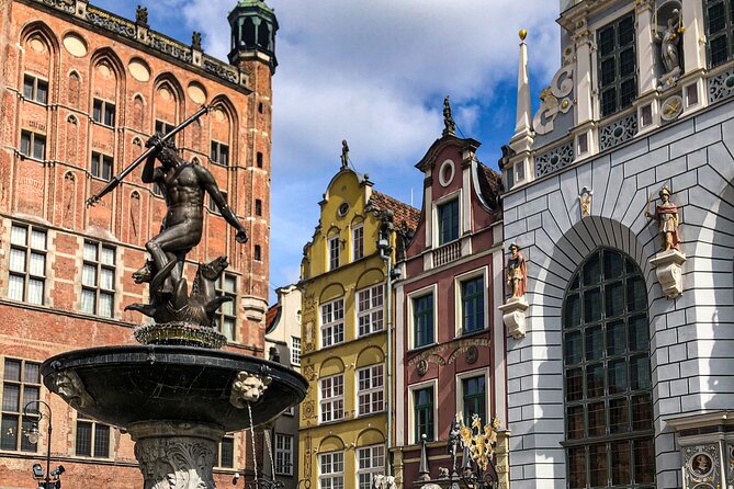 Gdansk Private Bike Tour - Neptune’s Fountain and the Golden Gate