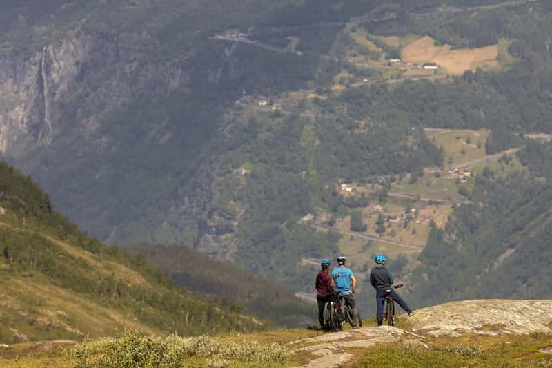 Geiranger Fjord: Downhill Self-Guided Bike Tour - Flydalsjuvet, the essential photo stop