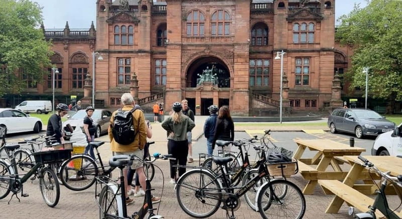 Glasgow: City Highlights Guided Bike Tour - Meeting the Gallus bike at the Pentagon Centre