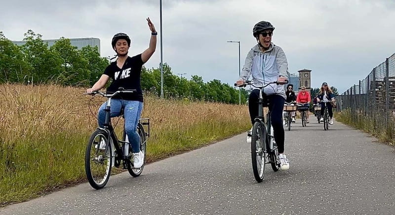 Glasgow: City Highlights Guided Bike Tour - Yorkhill and SWG3, where Glasgow gets creative