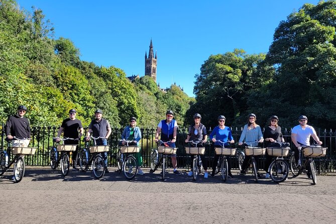 Glasgow Highlights Bike or Ebike Tour - Glasgow University and the one worthwhile hill