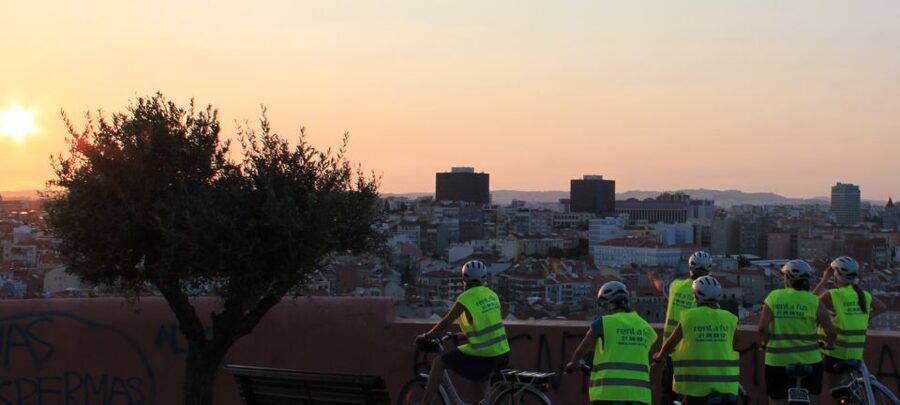 Go Lisbon by Night Electric Bike Tour - What the three-hour pace feels like