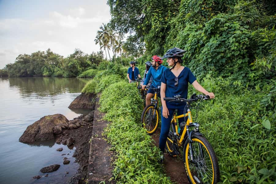 Goa: Old Goa and Divar Island E-Bike Tour with Snacks - Who should book this Goa cycling tour?