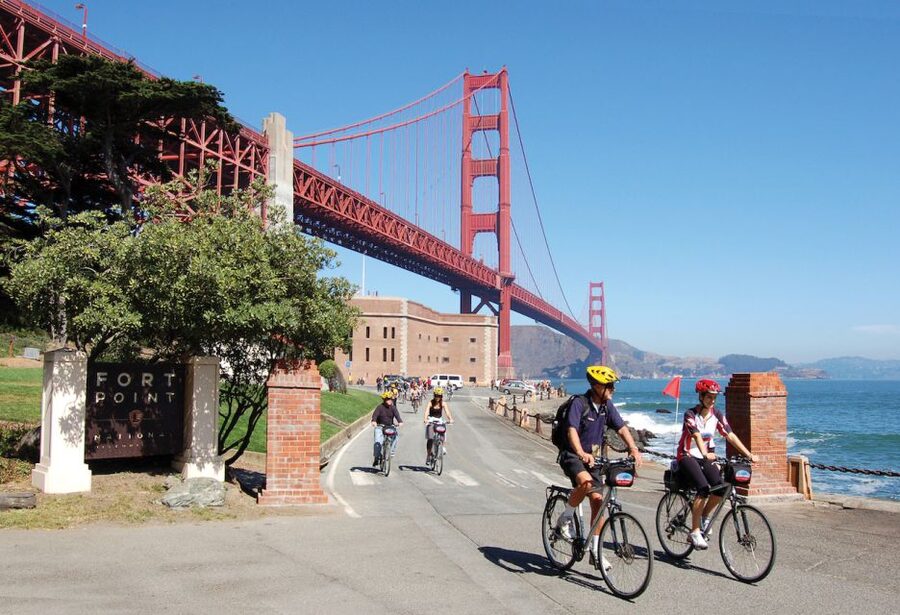 Golden Gate Bridge: Electric Bike Guided Tour to Sausalito - Returning by ferry across the bay
