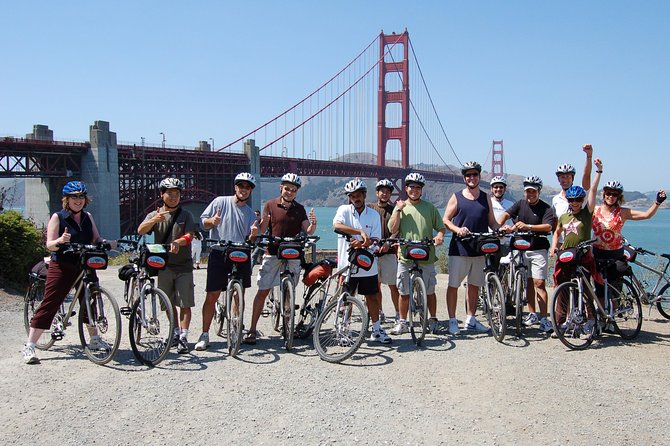 Golden Gate Bridge Guided Bicycle or E-Bike Tour from San Francisco to Sausalito - Starting at Fisherman’s Wharf and Fort Mason