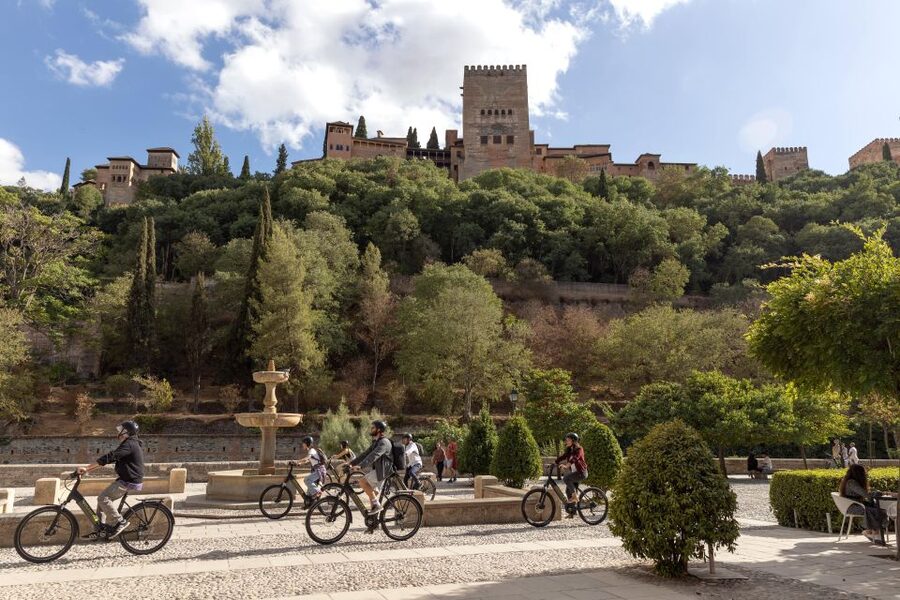 Granada: Albaicin and Sacromonte E-Bike Tour - Through Albaicín, Granada’s old Muslim quarter