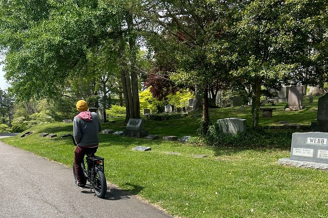 Guided Asheville E-bike Tour of River Arts, Mountains and Murals - Montford shows Asheville through its old homes
