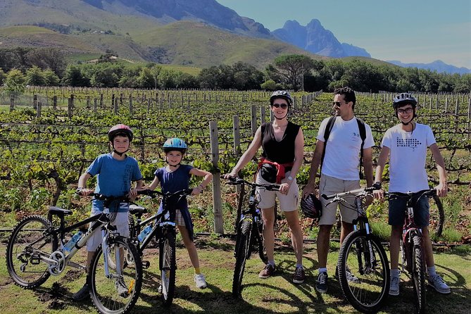 Guided Bike Tour of Stellenbosch - Lanzerac: cellar tour, wine, and chocolate