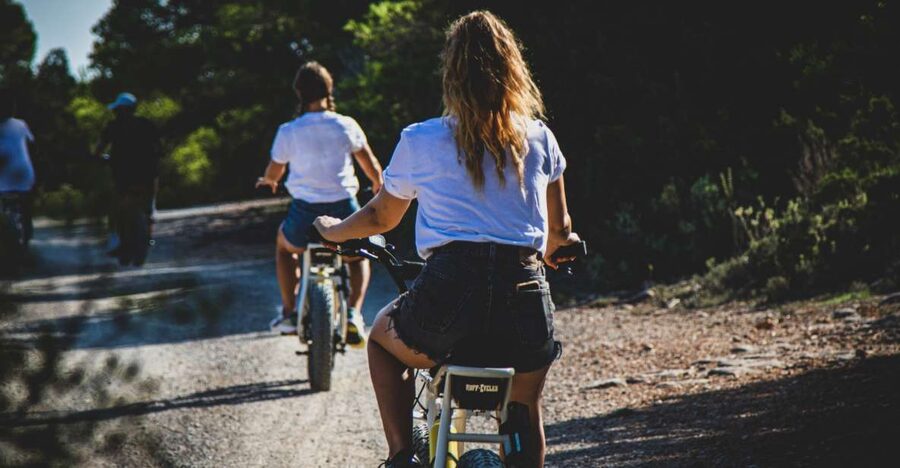 Guided E-Bike Tour Ibiza - Santa Eulalia: bridge, town, and Puig de Missa