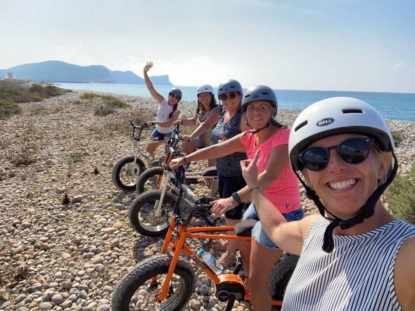 Guided E-Bike Tour Ibiza - Cala Nova: a real break for swimming