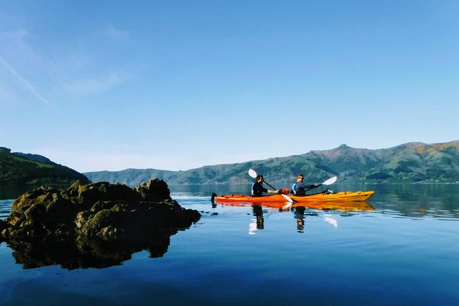 Guided Electric Mountain Bike & Sea Kayak Tour in Akaroa - What the five-and-a-half-hour schedule feels like